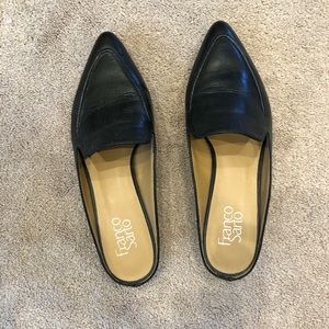 Franco Sarto Black Sela Mules